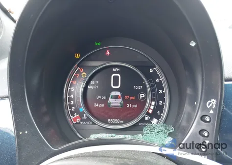 2015 Fiat 500 Sport z USA, uszkodzony, nr VIN 3C3CFFBR7FT707333